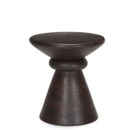 Palmera Side Table (Dark Brown) 