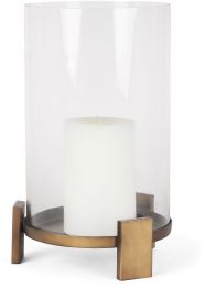 Price Candle Holder (Large - Antiqued Gold) 