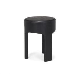 Riya Stool (Black Wood) 
