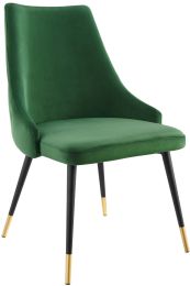 Adorn Dining Chair (Emerald Tufted Velvet) 