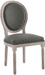 Emanate Dining Chair (Natural Grey Vintage French Fabric) 