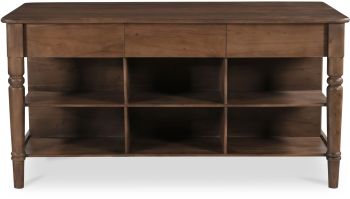 Russet Kitchen Island (Brown) 