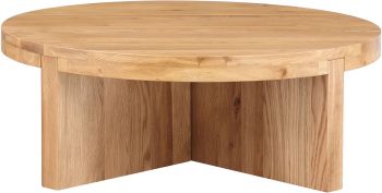 Folke Coffee Table (Round - Natural) 