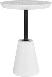 Foundation Outdoor Accent Table (White) 
