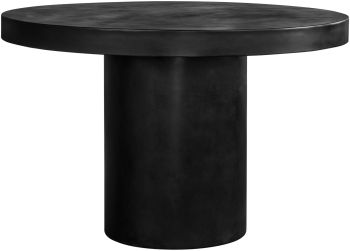 Cassius Outdoor Dining Table (Black) 