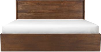 Everett Bed (Queen - Dark Brown) 