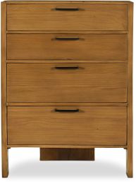 Lachlan Dresser (4 Drawer Chest - Brown) 