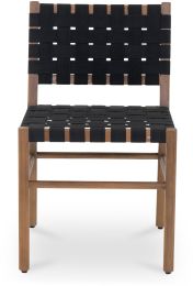 Mira Outdoor Dining Chair (Black) 