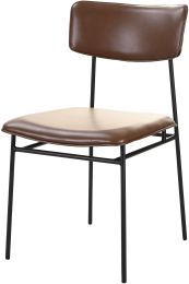 Sailor Dining Chair (Set of 2 - Dark Brown) 