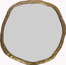 Foundry Mirror (Large Gold) 