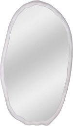 Foundry Miroir (Ovale - Blanc) 