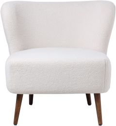 Margot Accent Chair (Vegan Shearling Cream) 
