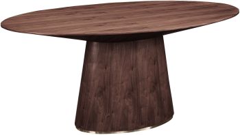 Otago Dining Table (Oval - Walnut) 