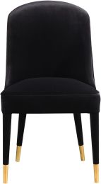 Liberty Dining Chair (Set of 2 - Black) 