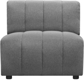 Lyric Modular - Grey (Slipper Chair) 