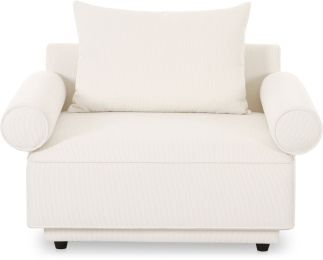 Rosello Arm Chair (White) 