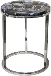 Shimmer Agate Accent Table 