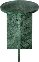 Grace Accent Table (Green Marble) 