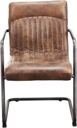 Ansel Arm Chair (Set of 2 - Light Brown) 