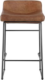 Starlet Counter Stool (Set of 2 - Cappuccino) 