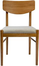 Poe Dining Chair (Frothed Ecru) 
