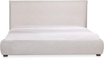 Luzon Bed (King - Light Grey) 
