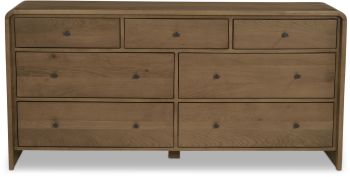 Riley Dresser (7 Drawer - Oak) 