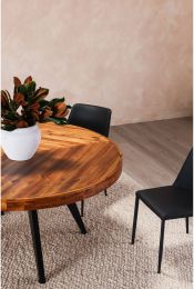 Parq Dining Table (Round - Amber) 