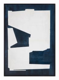 Mica 1 Framed Painting (Navy) 