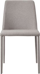 Nora Fabric Dining Chair (Set of 2 - Light Grey) 