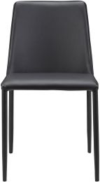 Nora Pu Dining Chair (Set of 2 - Black) 