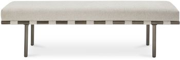 Carson Dining Bench (Beige) 
