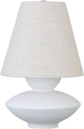 Dell Lampe de Table (Blanc Perle) 