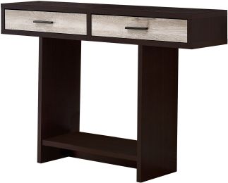 George Console Table  (Cappuccino & Taupe Reclaimed) 