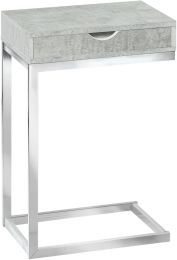 SD337 Table d'Appoint (Gris) 