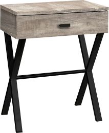 Sinas Accent Table (Taupe) 