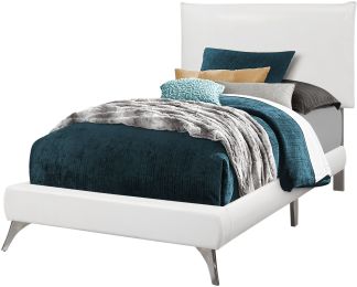 Kavar Bed (Twin - White) 