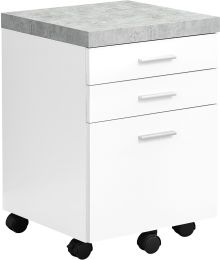 SD705 Filing Cabinet (White) 