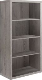 Reghin Bookcase (Dark Taupe) 