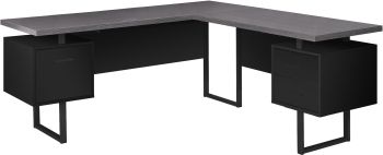 Quincy Computer Desk (Black) 