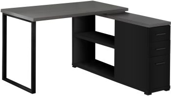 Darkshire Computer Desk (Black) 