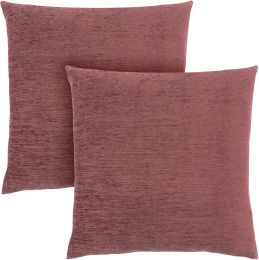 Esamont Pillow (Set of 2 - Dusty Rose) 