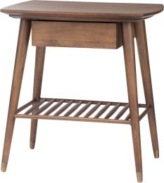 Ari Table d'Appoint (Large - Noyer) 