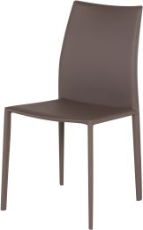 Sienna Dining Chair (Mink Leather) 