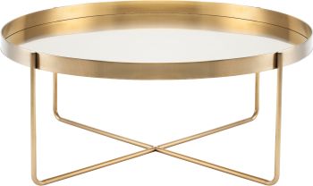 Gaultier Coffee Table (Square - Gold) 