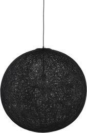 String 30 Pendant Light (Black with Silver Fixture) 
