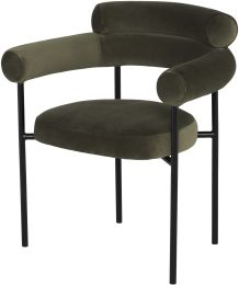 Portia Dining Chair (Safari Velour) 