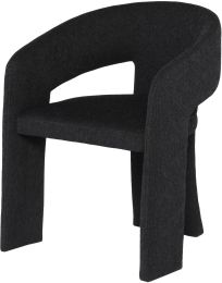Anise Dining Chair (Charcoal Fabric & Charcoal Frame) 