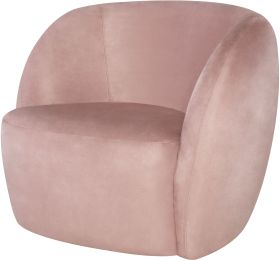 Selma Occasional Chair (Petal Microsuede) 
