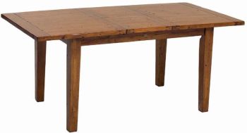 Dublin Dining Table (Large Extension - Savanna Brown) 
